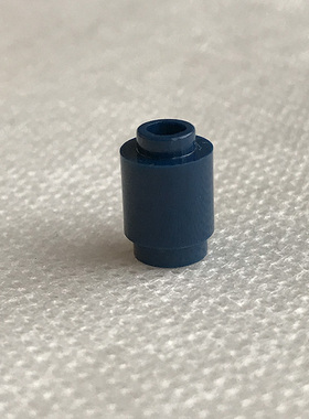 全新乐高LEGO正品零件 3062b 35390 1x1 圆柱砖 4177741 深蓝色