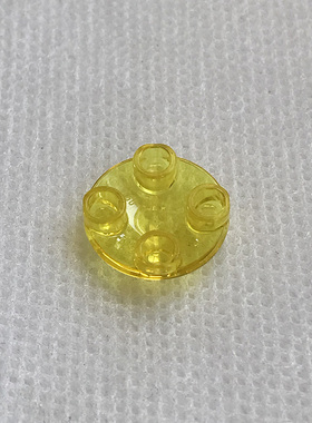 全新LEGO乐高 2654 2x2圆顶板 4214760 4278415 6171728 透明黄色
