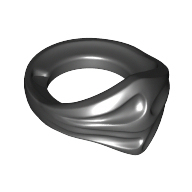 全新乐高LEGO正品 15619 人仔配饰 忍者 面罩 围巾 6269936 黑色