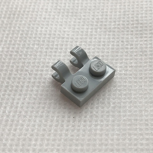 全新乐高LEGO正品 60470 1x2 夹口铰链板 4556157 6337268 浅灰色