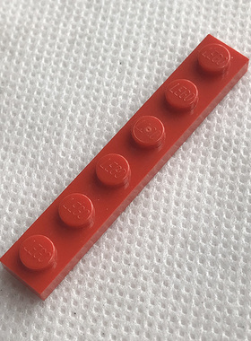 全新LEGO乐高正品配件零件MOC 3666 1x6 基础板 366621 红色