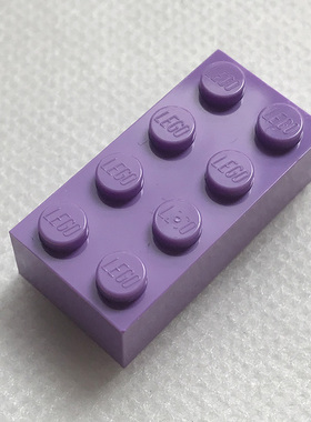 全新乐高LEGO正品零配件MOC 3001 2x4 基础砖 4655173 中紫色