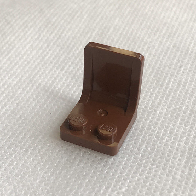 全新乐高LEGO正品零件配件MOC 4079 2X2 人仔座椅 4211206 棕色