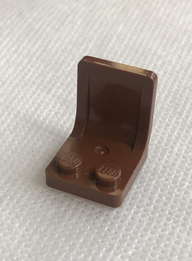 全新乐高LEGO正品零件配件MOC 4079 2X2 人仔座椅 4211206 棕色