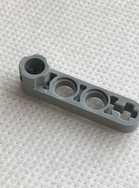 全新LEGO乐高 2825 32006 1x4 侧凸带轴栓孔薄臂 4211561 浅灰色