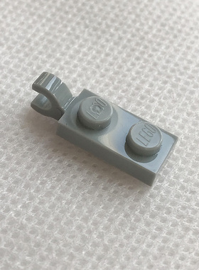 全新LEGO乐高零件 63868 1x2 夹口铰链板 4535738 6319336 浅灰色