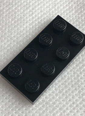全新乐高LEGO正品零件配件MOC 3020 2x4 基础板 302026 黑色