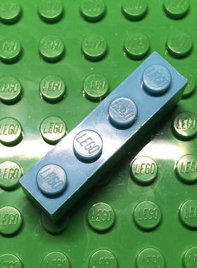 全新乐高LEGO正品零件配件MOC 3010 1x4 基础砖 6036238 中湖蓝色