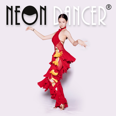 neondancer专业女连体裤拉丁舞