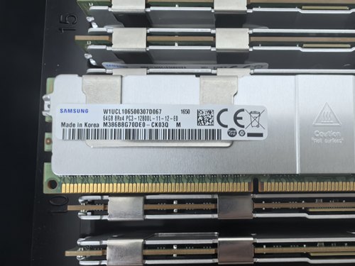 三星64G 8RX4 PC3-12800LR  ECC LREG 1600频率DDR3