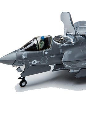 AF1垂直起降1:72美国F35战斗机F22猛禽合金飞机模型拼装舰载机