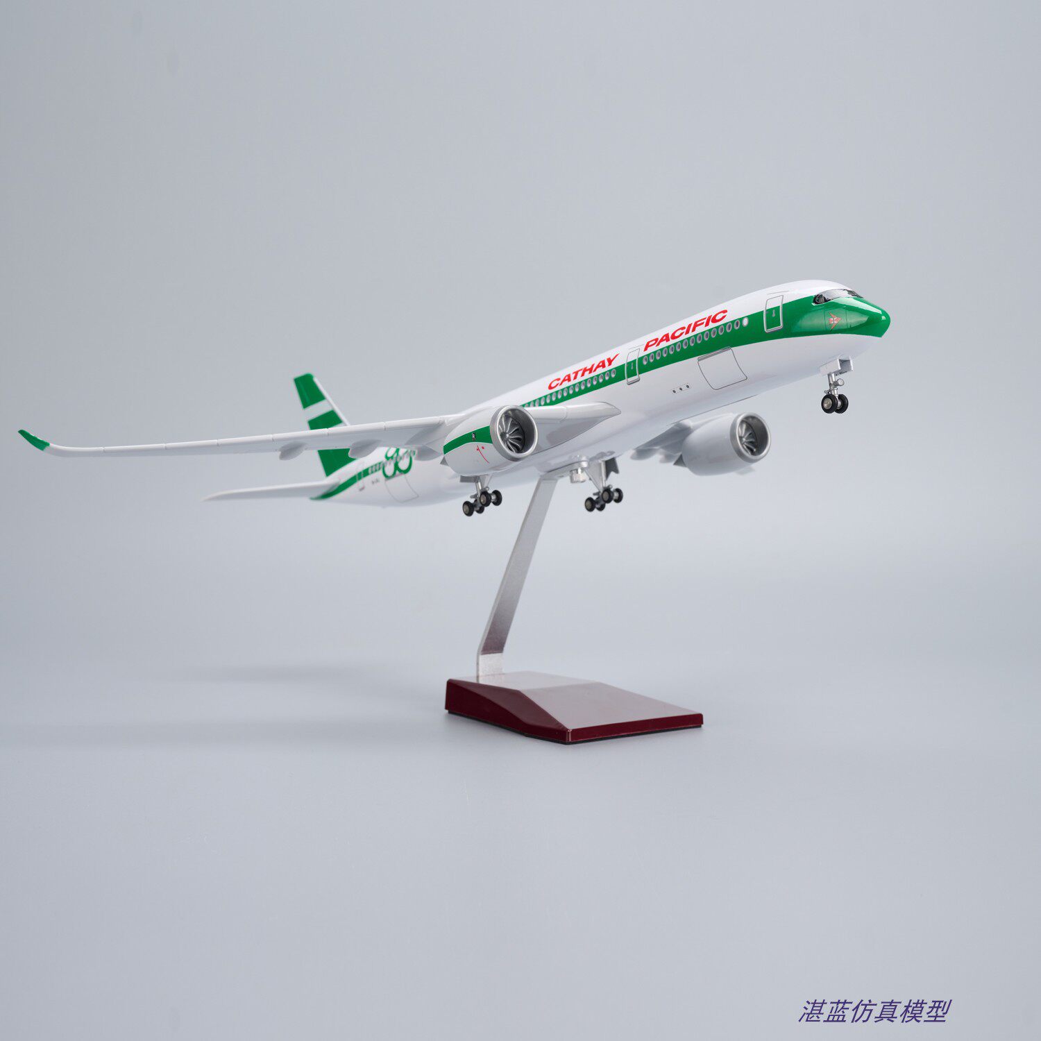 47cm国泰航空空客A350飞机模型仿真民航客机A321波音747摆件图片