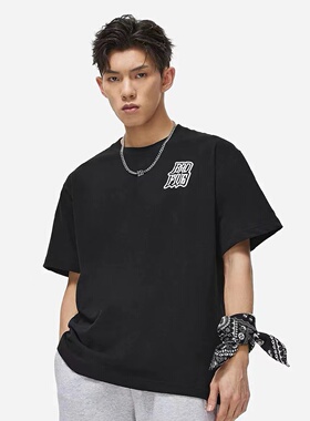 李宁韦德反伍迪斯尼联名男女同款夏短袖T恤情侣圆领常规款文化衫