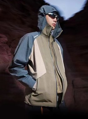 李宁运动风衣休闲健身外套