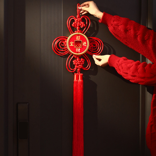 2026新款 饰 中国结福字挂件镇宅客厅大号高档平安结入户玄关新年装