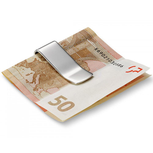 德国进口简约金属零钱夹钞票夹
