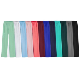 手术服直筒护士裤 子女职业裤 松紧调节长裤 弹力工作裤 夏季 2023新款