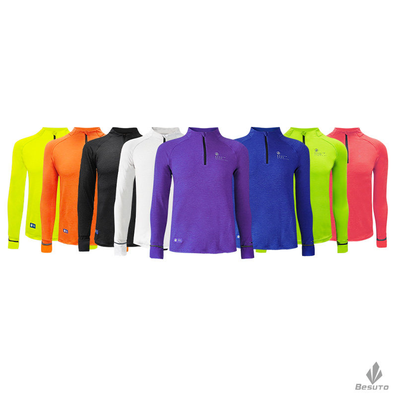 北斯途吸湿发热保暖薄绒速干运动健身拇指套手表孔越野半拉链长袖,户外/登山/野营/旅行用品,速干T恤,淘宝优惠券,粉丝福利购,淘宝优惠卷