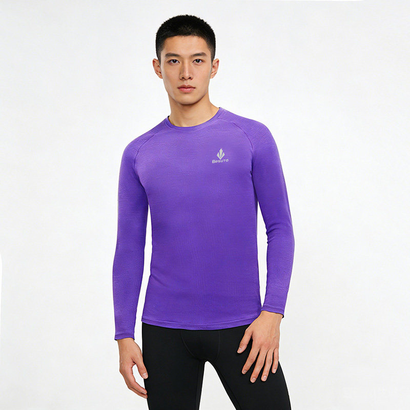北斯途吸发热速干抗静电跑步健身户外运动插肩男女长薄绒圆领T恤,户外/登山/野营/旅行用品,速干T恤,淘宝优惠券,粉丝福利购,淘宝优惠卷