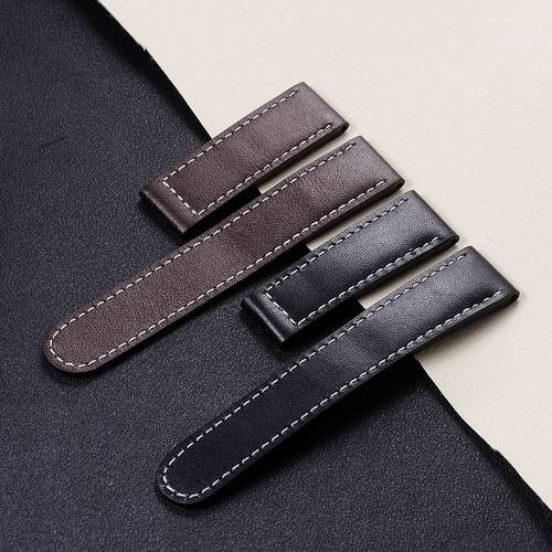 手表配件表带apes平纹牛皮表带