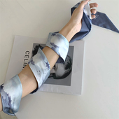 如是敦煌 饰领巾 艺术感长条优雅双面小丝巾中国风发带绑发春秋装