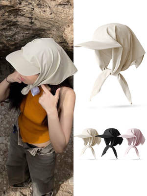 jennie同款速干头巾绑带鸭舌帽