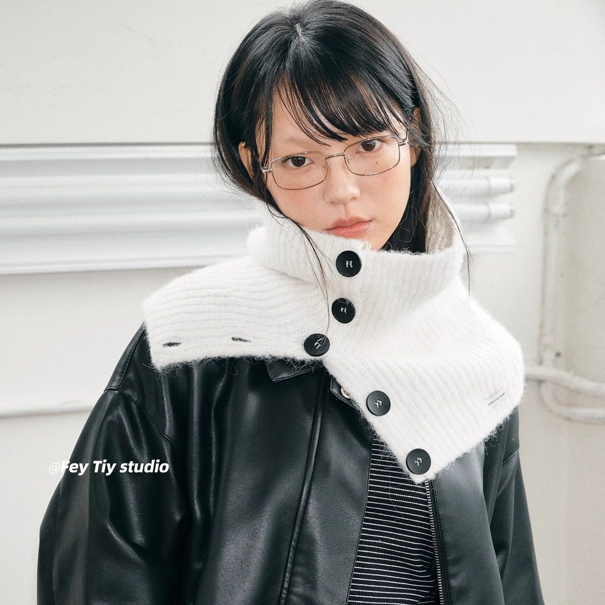 feytiy 含羊毛 纽扣纯色秋冬新款保暖脖套外搭套头披肩女韩国ins,服饰配件/皮带/帽子/围巾,围巾/丝巾/披肩,淘宝优惠券,粉丝福利购,淘宝优惠卷