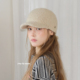 feytiy 复古粗线棒球帽 修饰脸型系带鸭舌帽含羊毛秋冬保暖毛线女