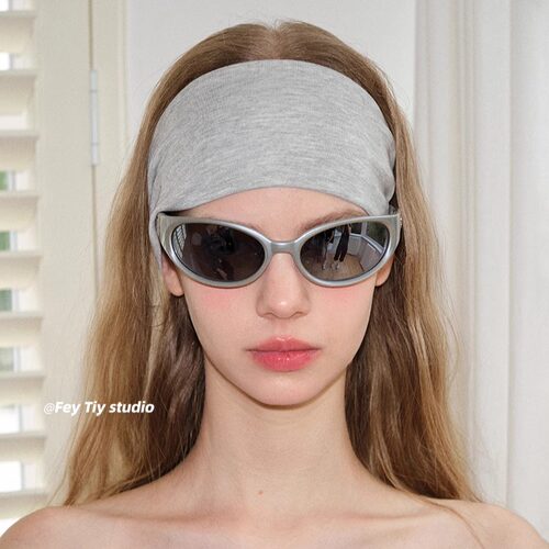 细腻裸感宽版时髦运动风发带