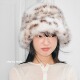 豹纹毛毛渔夫帽时髦百搭秋冬新款 feytiy 定制环保皮草 保暖盆帽女