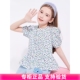 清仓女童短袖 薄款 衬衣儿童衬衫 泡泡袖 上衣洋气 中大童2026夏装 正品