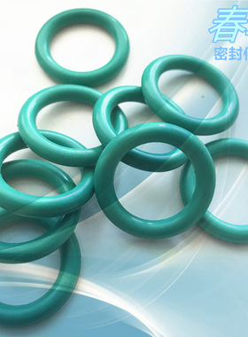 绿色阀门垫片密封件FPM氟橡胶O型密封圈 耐磨耐压 外径10/20/32*2