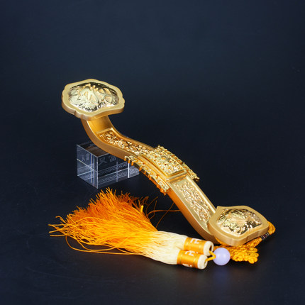金如意双色镀金工艺风水摆件寺庙庙宇活动用品法事赠品佛缘礼物