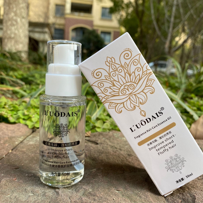 LUODAIS护发精油洋甘菊洛黛诗香氛护卷精华油干枯毛躁柔顺免洗护