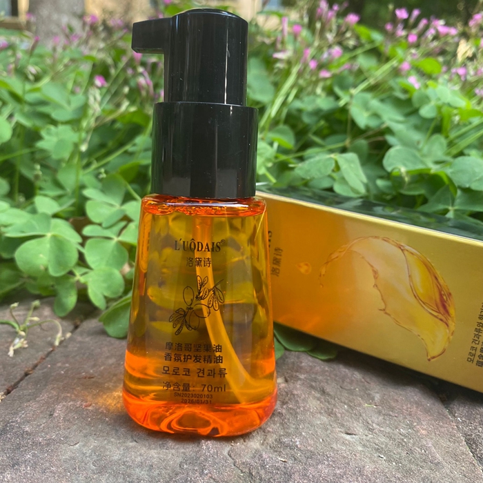 LUODAIS护发精油卷发直发免洗柔顺洛黛诗摩洛哥坚果香氛护发精油