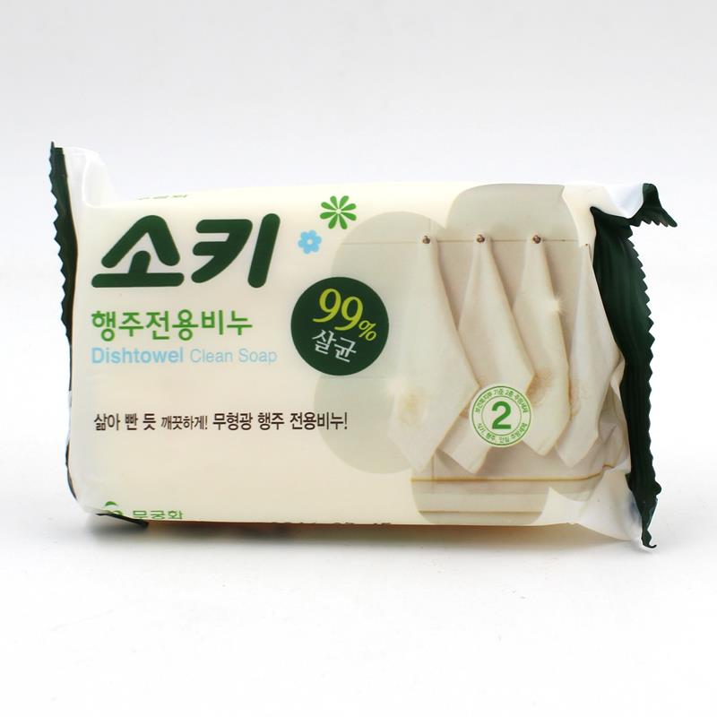 3件包邮 韩国进口吴琼花抹布皂厨房去污渍皂杀菌厨房洗碗肥皂150g