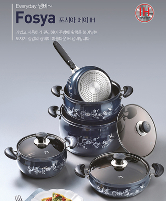 韩国进口pn枫年梅花ih锅盖奶锅