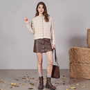 男女款 简约百搭轻薄短款 撤标撤柜 时尚 圆领羽绒服 2025新款