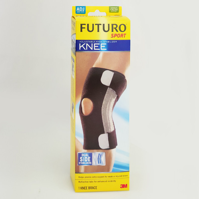 3m 护多乐运动系列可调式护膝/膝盖防护中等强度固定型成人47550