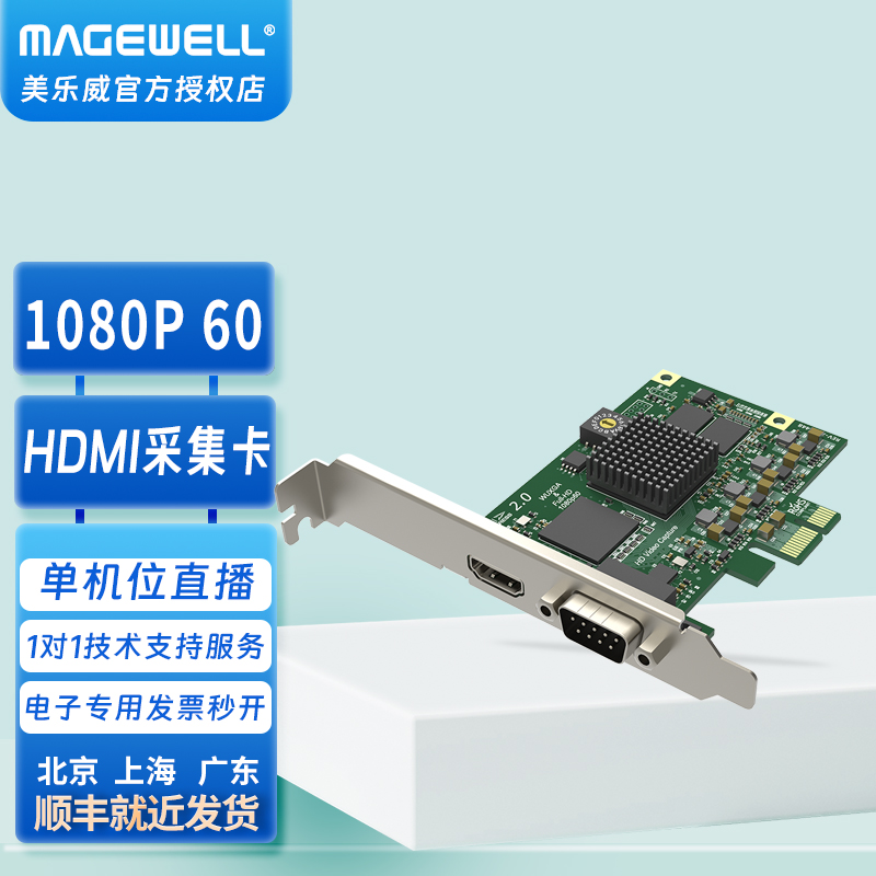 彩超图像高清采集卡美乐威