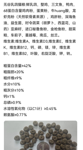 无谷乳鸽猫粮5斤装