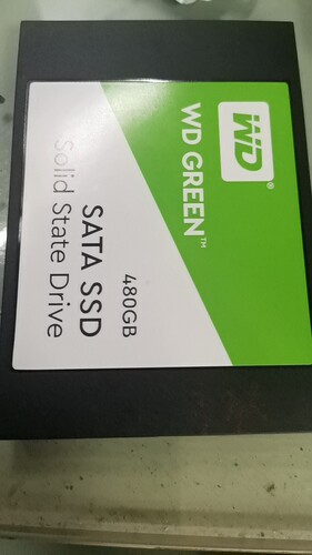 WD GREEN 480GB 发烫不认Bitlocker加密Foxmail邮件PST数据恢复