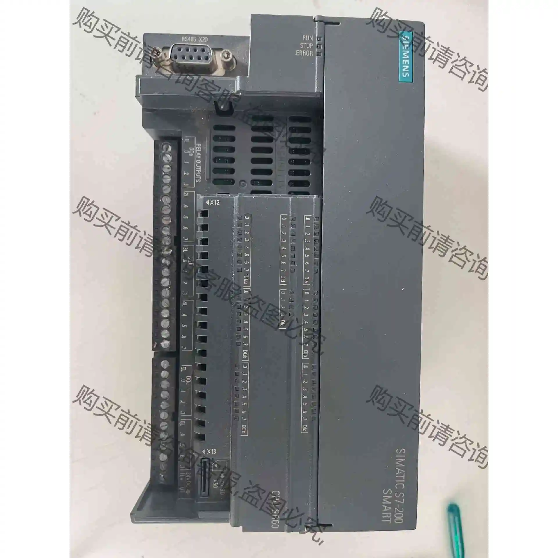 西门zi200smart可编程控制器SR60CPU订货号6ES 议价 品质保证