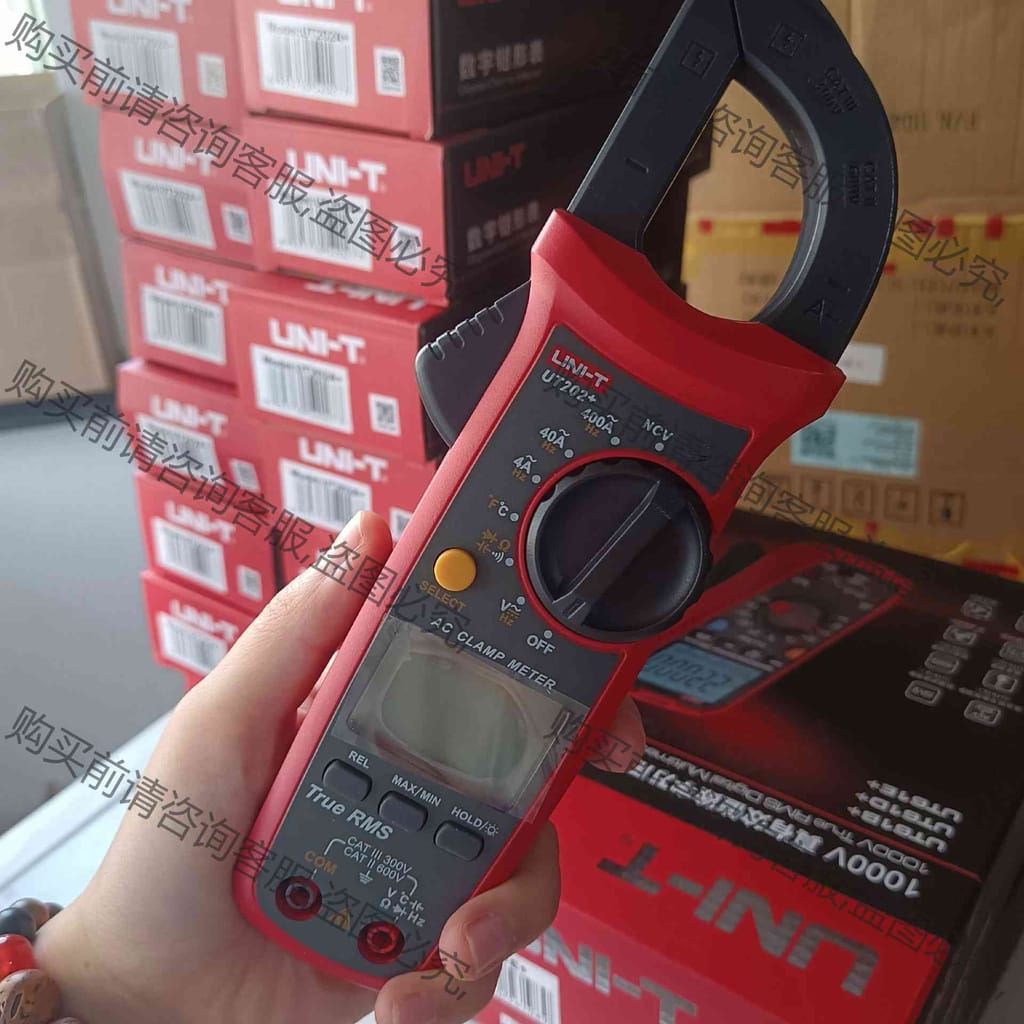 功能正常议价 优利德UT202+数字钳形表真有效值智能高精度自动交