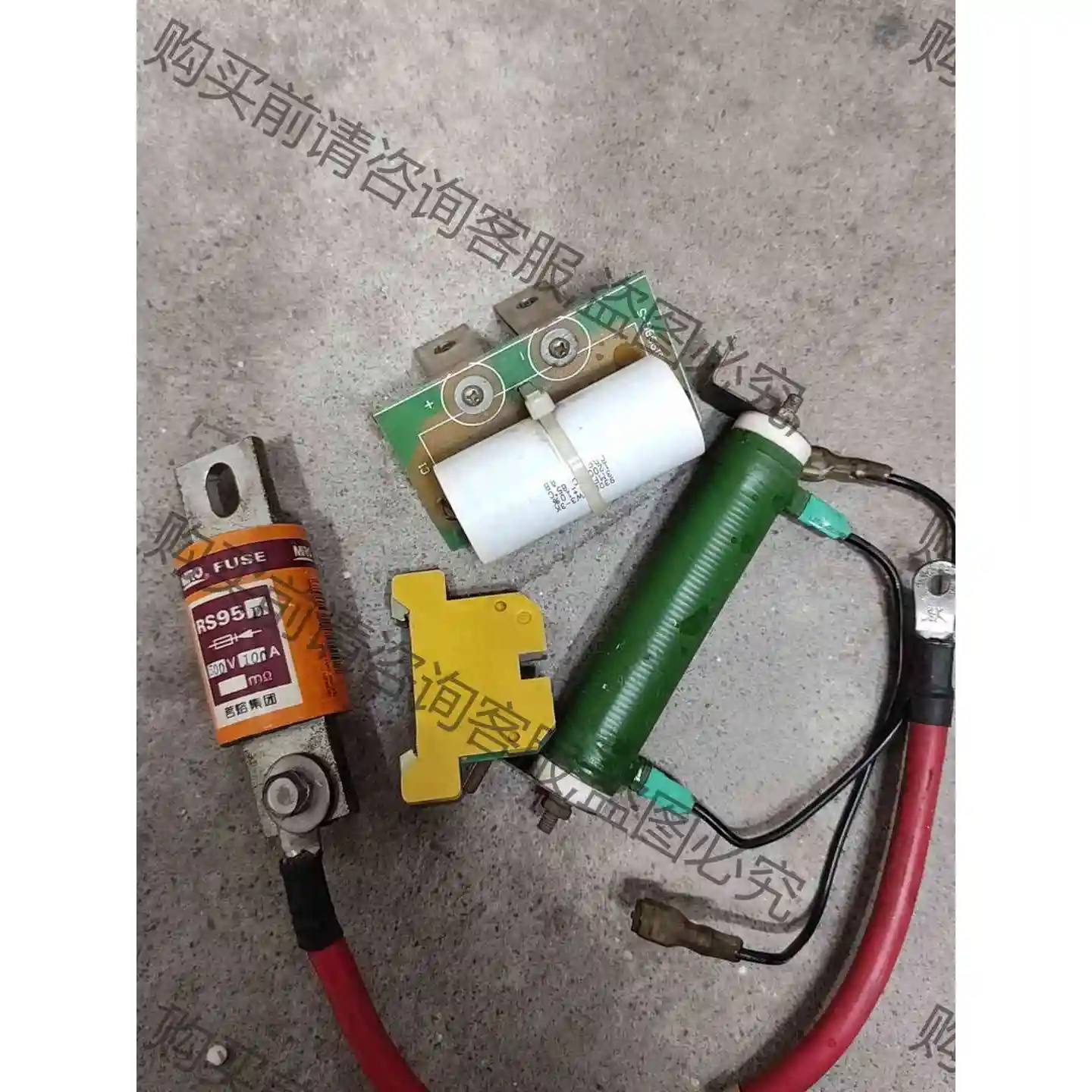 茗熔 MRO RS95D 100A 快速熔断保险管，正常拆 议价 品质保证