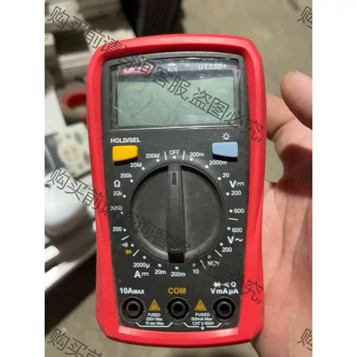 优利得万用表UT33D，成色如图，没有表笔，喜欢联系 议价 品质保