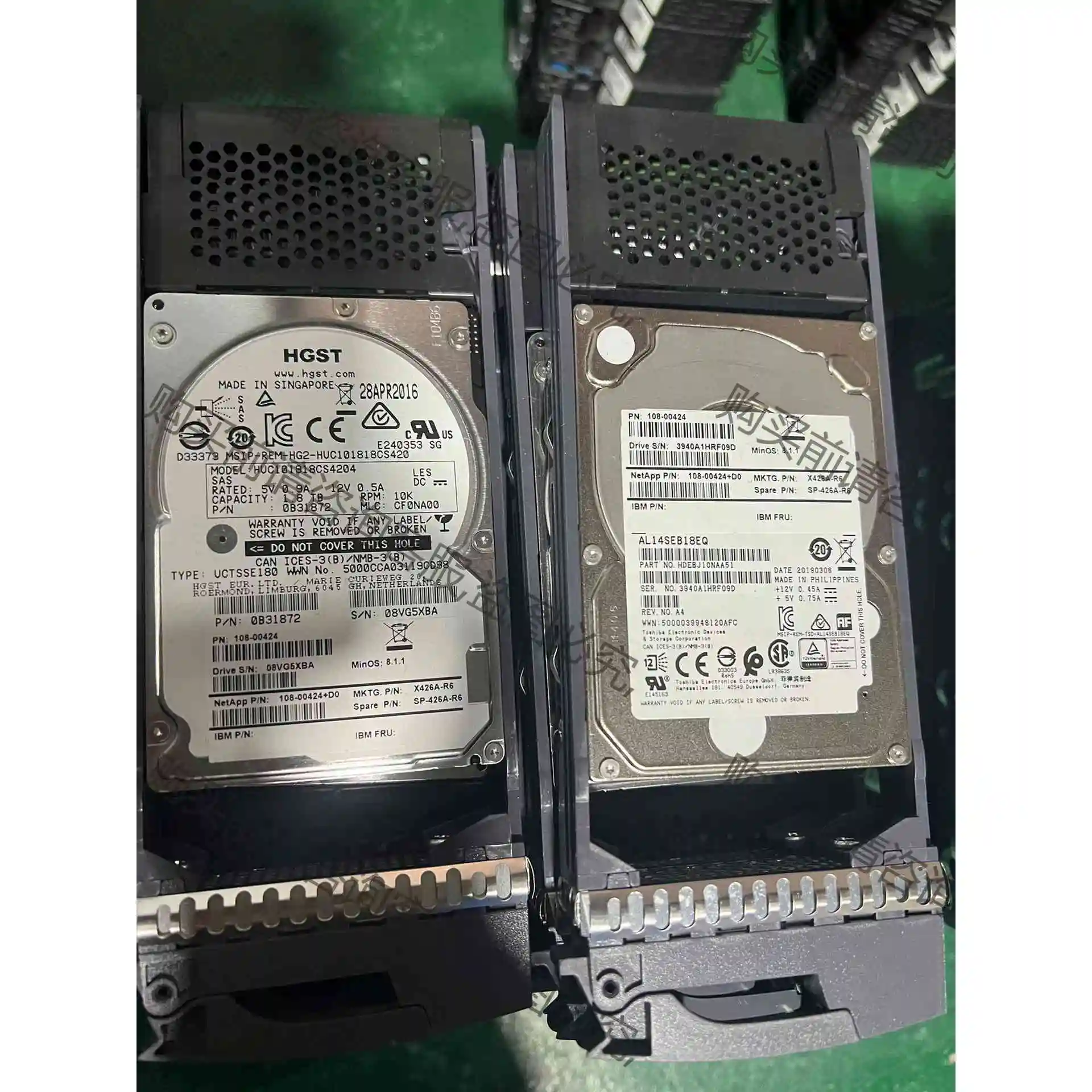 NetApp X426A-R6 1.8TB 12Gb SAS 议价 品质保证