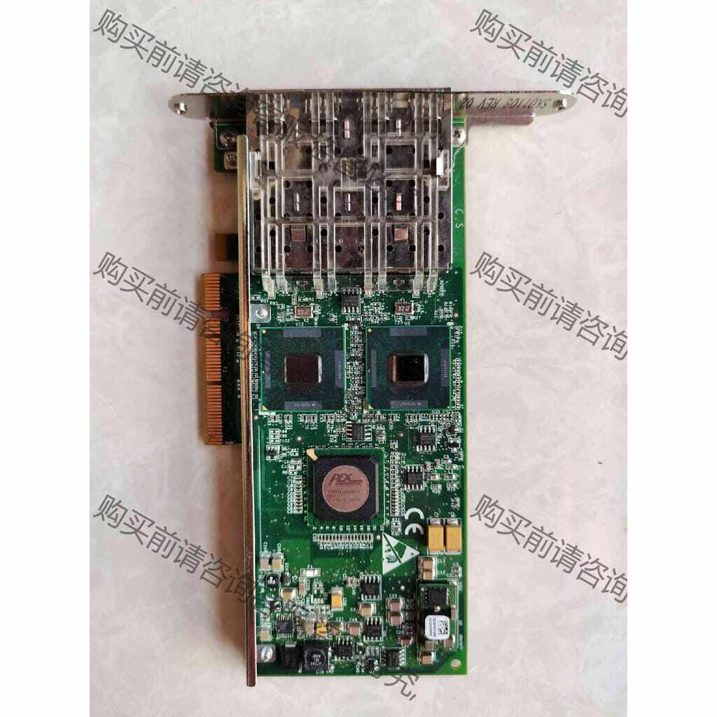 功能正常议价 Silicom PEG4SFPI6-RoHs 四口光纤网卡