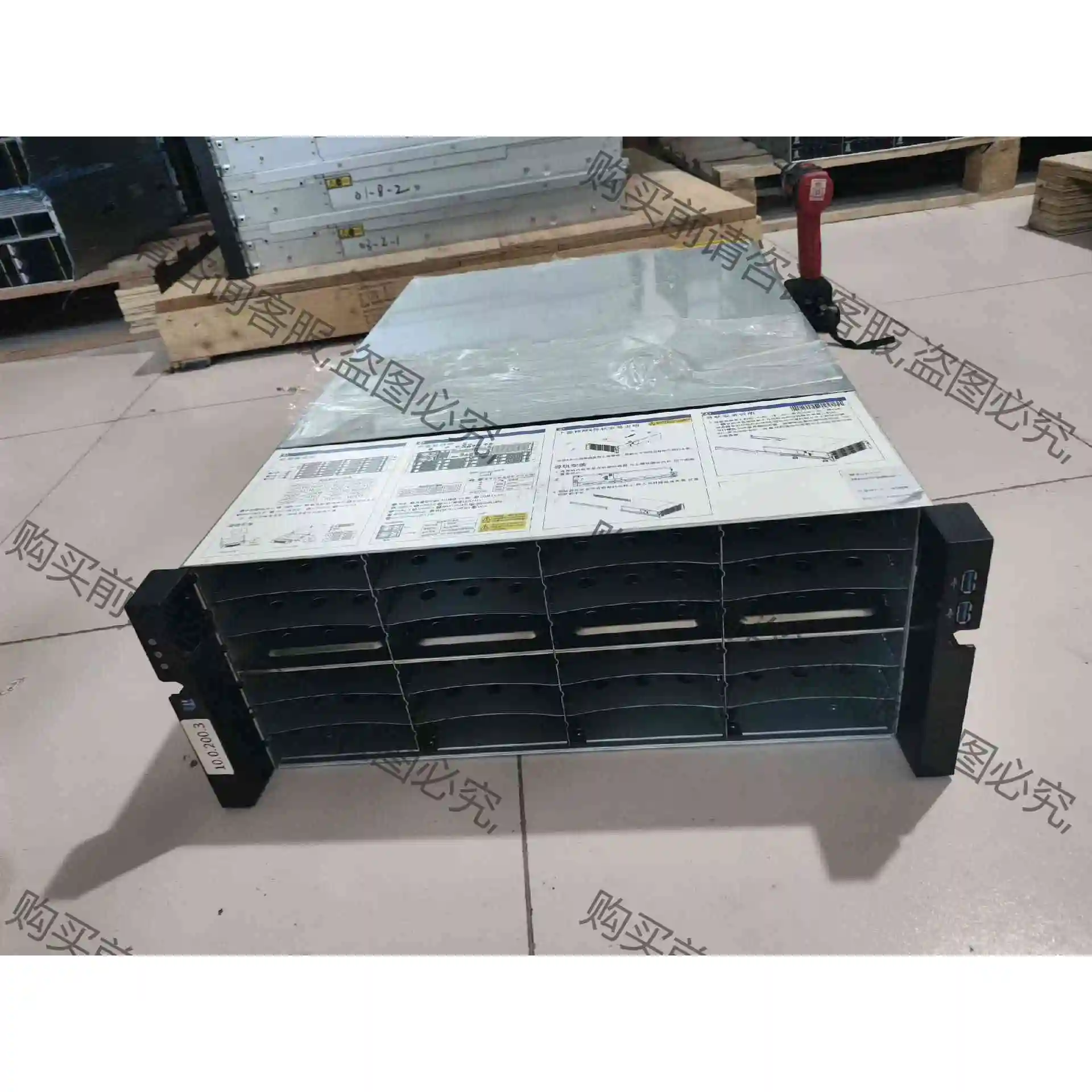 36盘位 12Gb背板 4U服务器机箱： 议价 品质保证