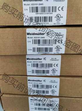 功能正常议价 魏德米勒以太网交换机 IES101-SW5 7760048